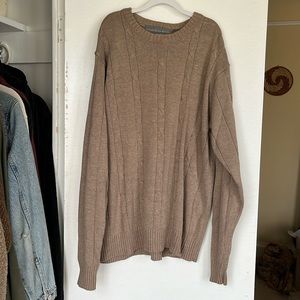 Fall 2011 Brown Oscar De la Renta Sweater. Women’s Large.